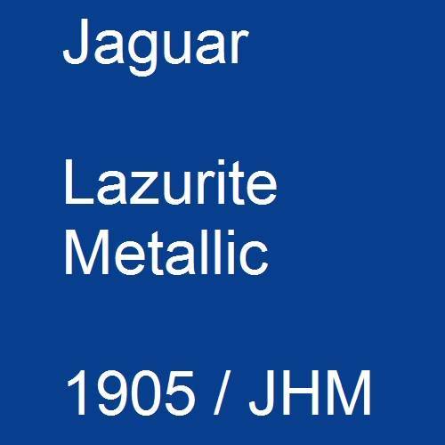 Jaguar, Lazurite Metallic, 1905 / JHM.